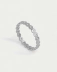 Petit Pavé Simple Stacking Ring