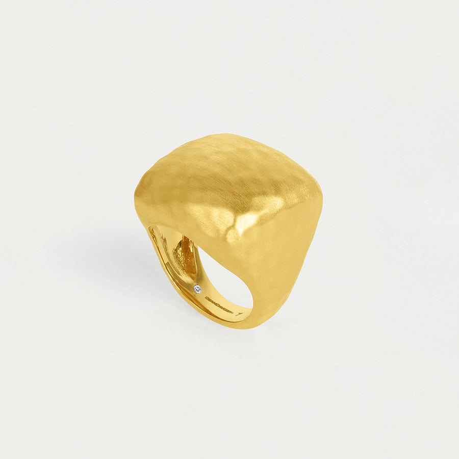 Nomad Square Statement Ring