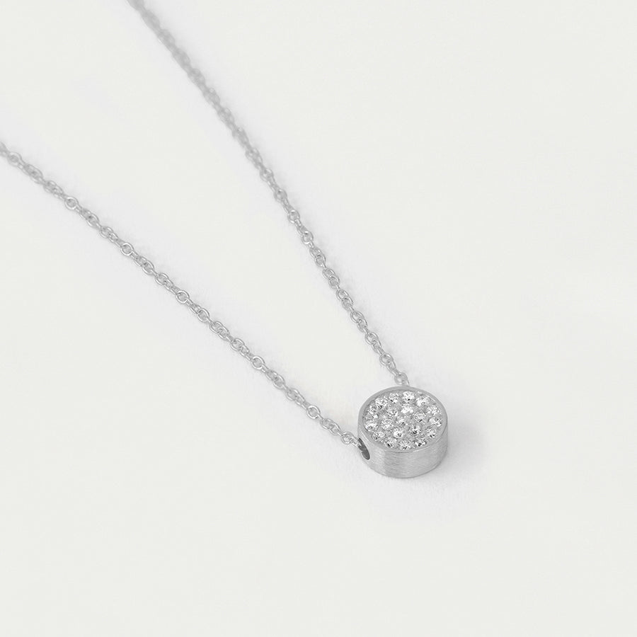 14K Gold Signature Diamond Pendant Necklace