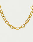 Manhattan Chain Link Statement Necklace