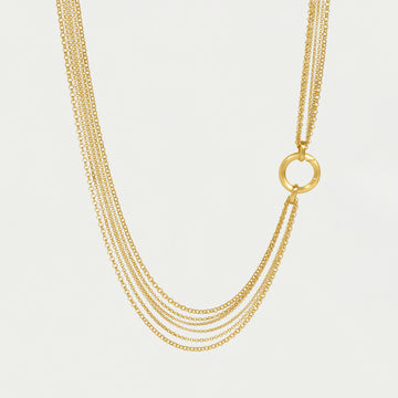 Crescent Chain Necklace