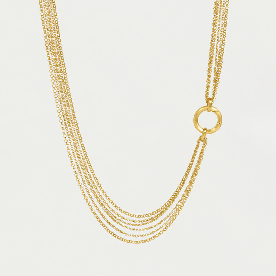 Crescent Chain Necklace