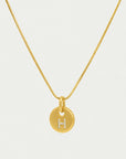 Pave Initial Necklace