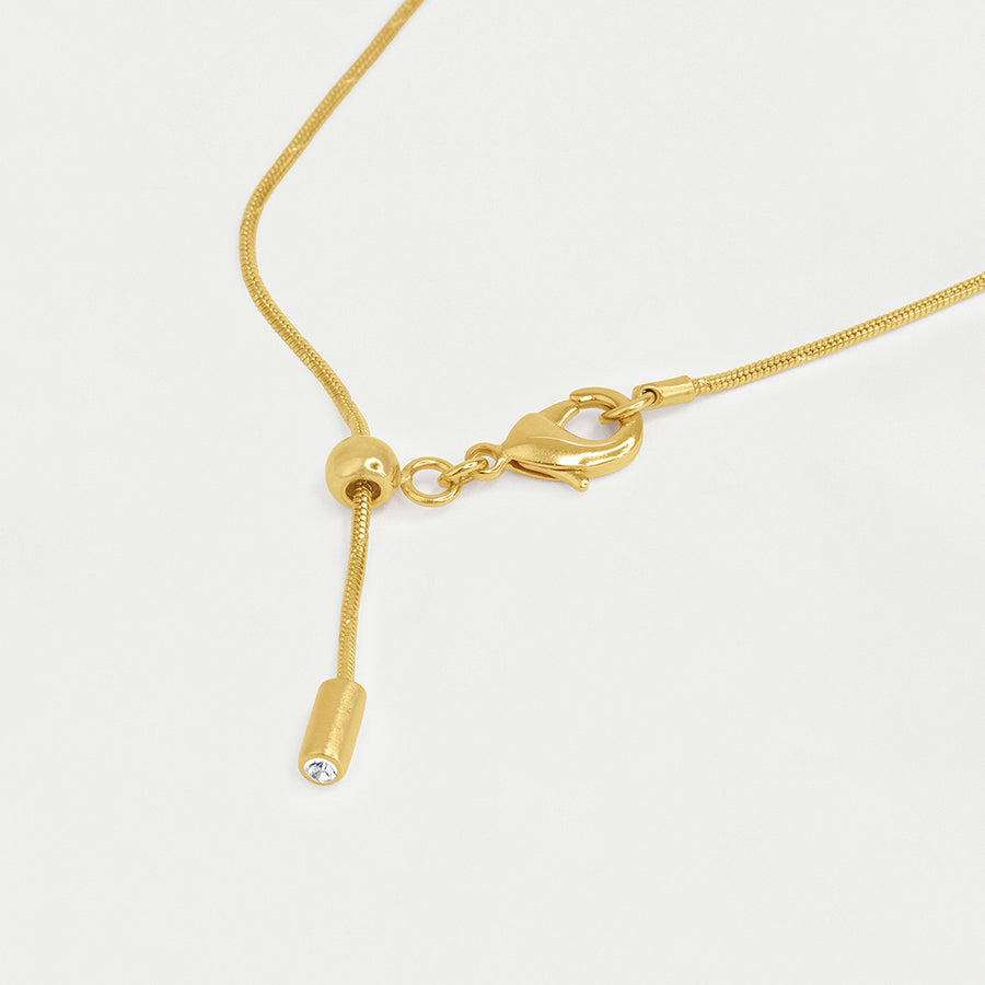 Pave Initial Necklace