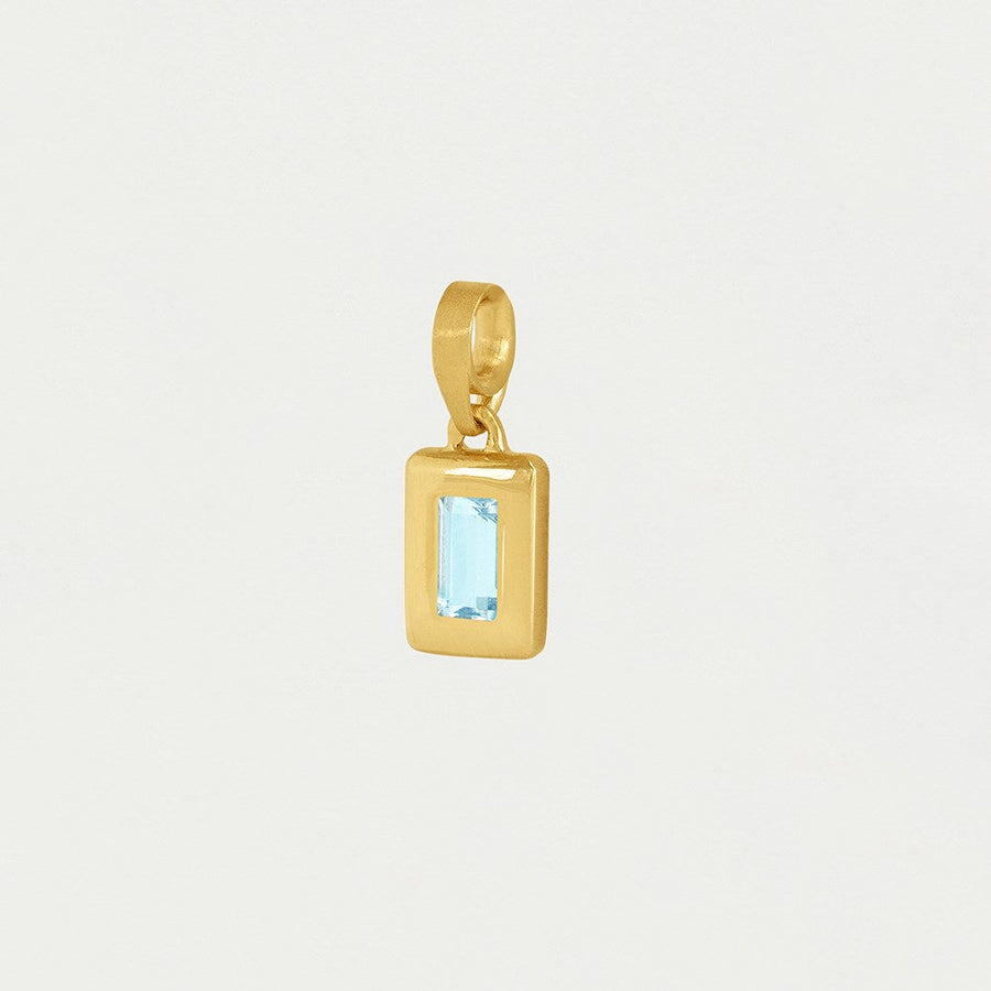 Baguette Birthstone Charm