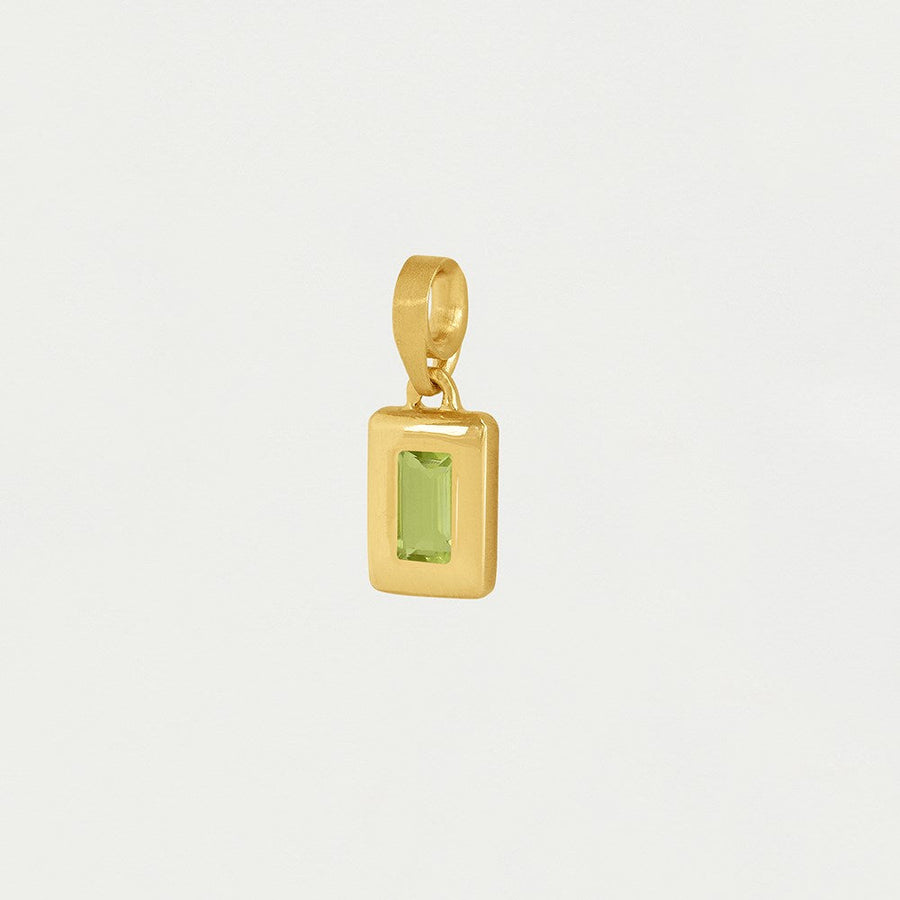 Baguette Birthstone Charm