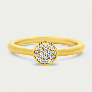 Signature Pave Knockout Ring