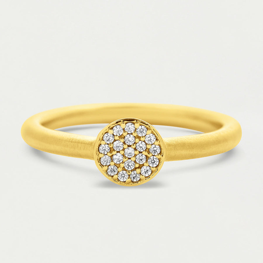 Signature Pave Knockout Ring